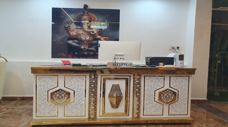 the ashoka hotels & resorts, panna reception